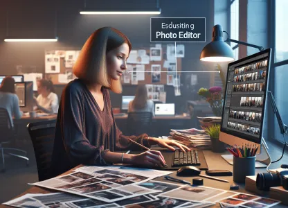 Image that illustrates Salary and Work for Photo Editors