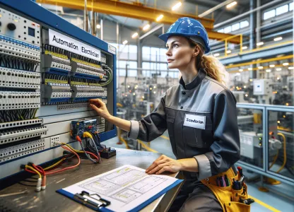Bild som illustrerar Automationselektriker