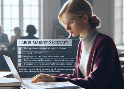 Bild som illustrerar Arbetsmarknadssekreterare