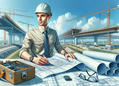 Image that illustrates Introduction to the profession of Construction Engineer (Civil Engineer)