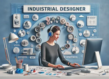 Bild som illustrerar Industridesigner