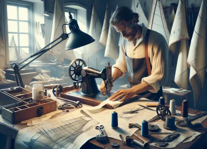 Bild som illustrerar Segelsömmare