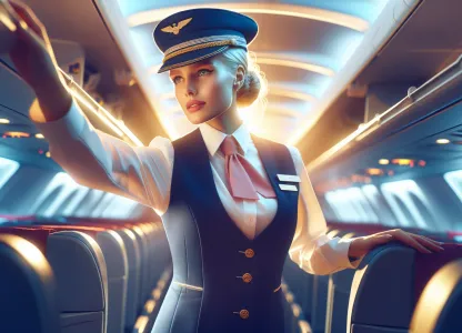 Image that illustrates Salary for Flight Attendant, Commercial Aviation