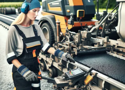 Bild som illustrerar Beläggningsmaskinförare