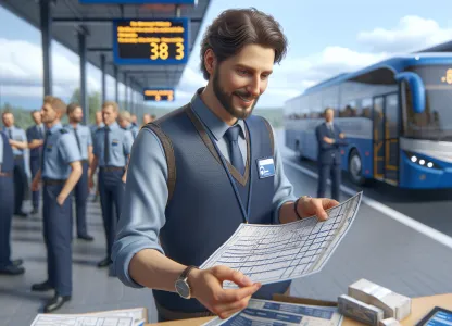 Bild som illustrerar Busstationsföreståndare