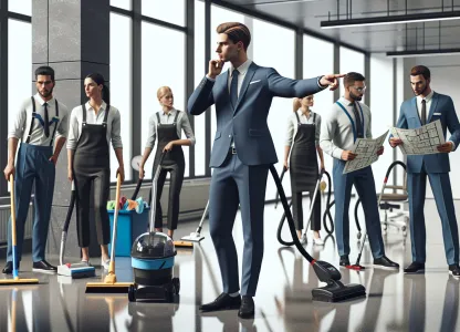 Bild som illustrerar Städkonsult