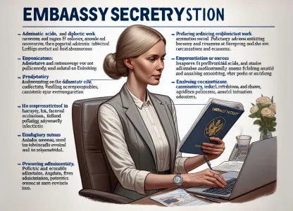 Image that illustrates Salary for Embassy Secretary