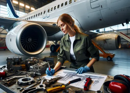 Bild som illustrerar Flygmaskinist