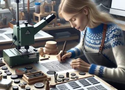 Image that illustrates Stamp Engraver: A Craft of Precision