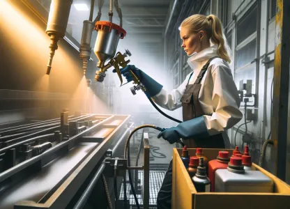 Bild som illustrerar Metallsprutare