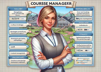 Image that illustrates Salary and Working Conditions for Manager, Course Center