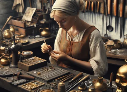 Bild som illustrerar Guldvaruarbetare