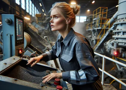 Bild som illustrerar Anrikningsarbetare-malm