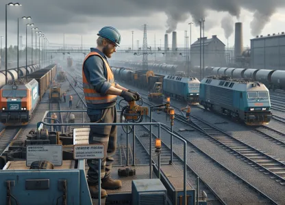 Image that illustrates Salary and Working Conditions for Shunting Locomotive Drivers