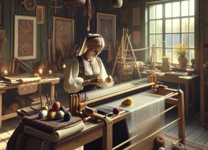 Bild som illustrerar Vävare-hantverk