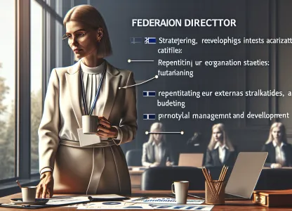 Bild som illustrerar Förbundsdirektör