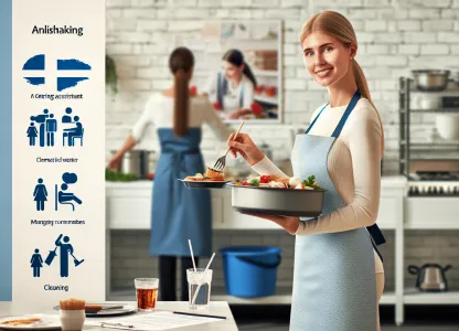 Image that illustrates Salary and Work for Catering Assistant/Cleaning Attendant