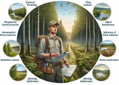 Bild som illustrerar Skogsvårdsassistent