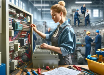 Bild som illustrerar Elmontör-reparation-elutrustning