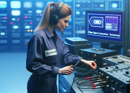 Image that illustrates Connection Technician, Videotape: A Profession within Culture, Media, and Design