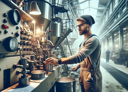 Bild som illustrerar Saturatör-sockerindustri