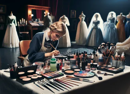 Image that illustrates Salary and Work as a Makeup Artist: What You Need to Know