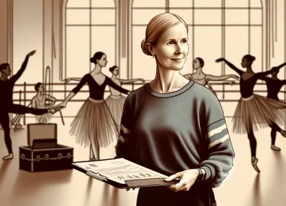 Bild som illustrerar Balettrepetitör