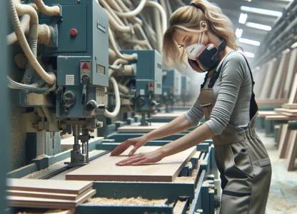 Bild som illustrerar Bandsågare-träfiberskivor