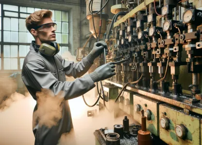 Bild som illustrerar Sprutoperatör-gummi