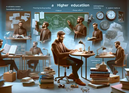 Image that illustrates Salary and Work for University Lecturers