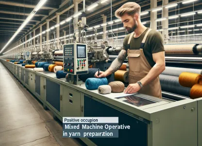 Bild som illustrerar Blandmaskinskötare-garnberedning
