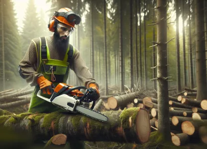 Image that illustrates Salary and Work for Forestry Workers, Loggers