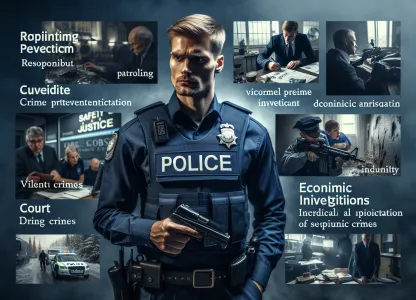 Image that illustrates Salary and Work for Police Inspector