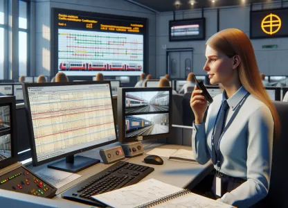 Bild som illustrerar Tågsamordnare