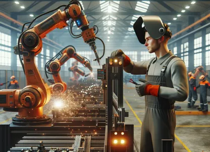 Image that illustrates Salary for Welders, Robotics