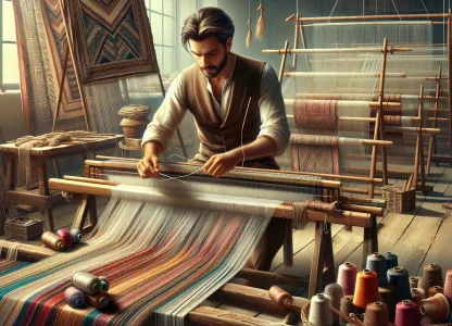 Bild som illustrerar Konstvävare