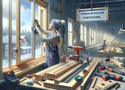 Bild som illustrerar Fönstermontör-tillverkning