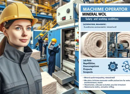 Image that illustrates Salary and Working Conditions for Machine Operator, Mineral Wool