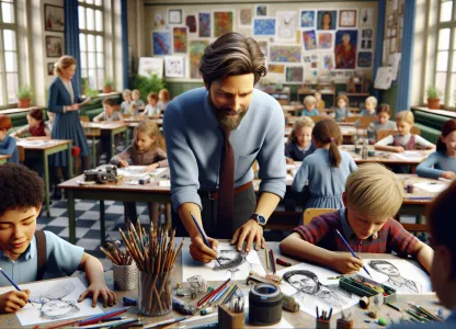 Bild som illustrerar Lärare-bildämnen-grundskola