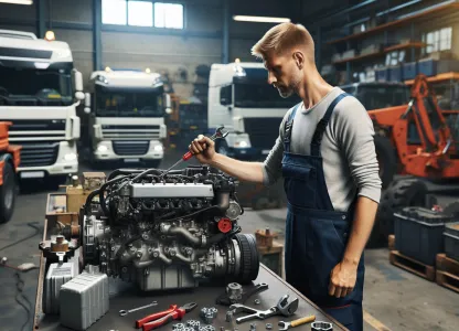 Bild som illustrerar Dieselmontör