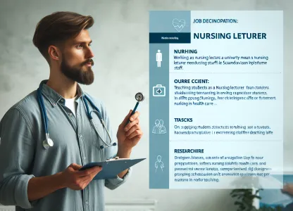 Image that illustrates Occupation: Nursing Teacher, College