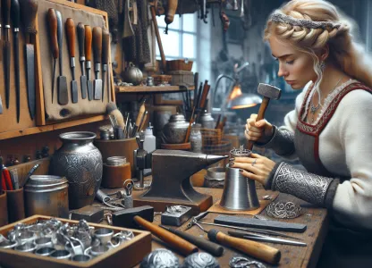 Bild som illustrerar Silversmed