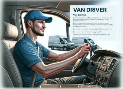 Image that illustrates Introduction to the profession of Van Driver