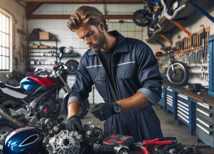 Bild som illustrerar Motorcykelmekaniker