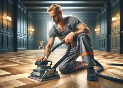 Image that illustrates Salary and Work for Parquet Sanding Technicians