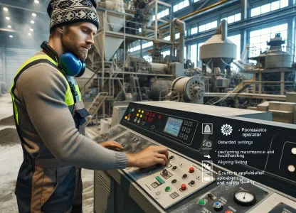 Bild som illustrerar Processoperatör-cementtillverkning