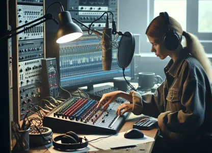 Bild som illustrerar Ljudläggare