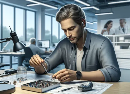 Bild som illustrerar Hörselvårdstekniker