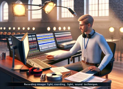 Bild som illustrerar Inspelningsledare