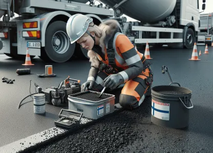 Bild som illustrerar Provtagare-asfalt